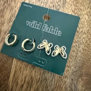 BRAND NEW Wild Fable Target Earrings Set ✨